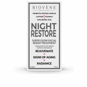 BIOVÈNE NIGHT RESTORE super glow facial serum treatment 30 ml