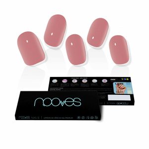 NOOVES GEL NAILS dusty rose premium glam #cat eye 20 u