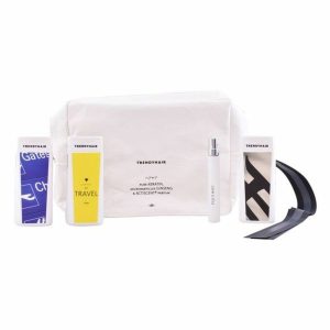 TRENDY HAIR TRAVELCLASS KIT DELUXE EDITION Νεσεσέρ Σαμπουάν 100 ml Άρωμα Unisex 7,5 ml Conditioner 100 ml Μάσκα Mαλλιών 100 ml