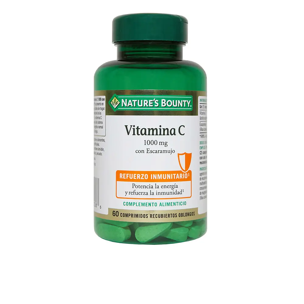 NATURE'S BOUNTY VITAMIN C 1000 mg with rose hips 60 coated capsules