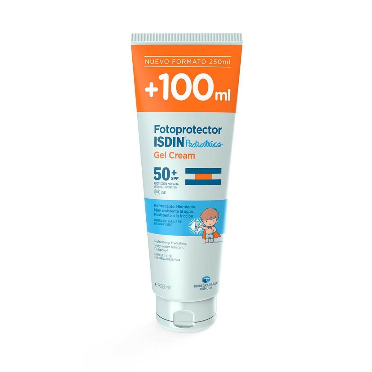 ISDIN FOTOPROTECTOR PEDIATRICS gel cream SPF50 250 ml