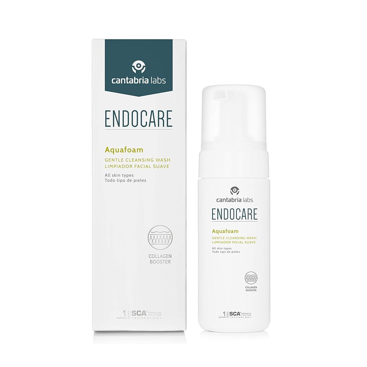8470001682673 ENDOCARE AQUAFOAM gentle cleansing wash 125 ml - NVA1682673