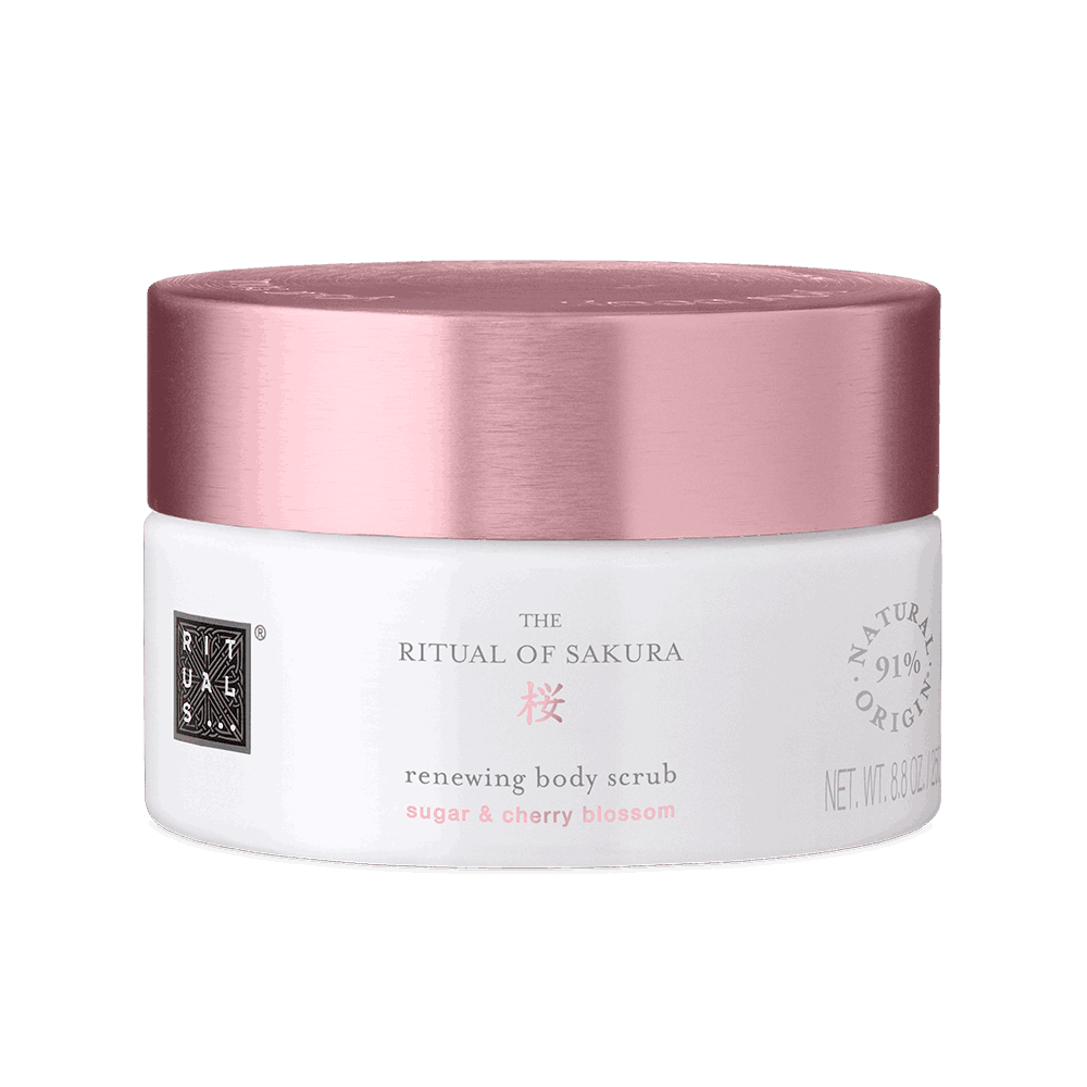 Rituals Sakura Renewing Body Scrub Sugar & Cherry Blossom   250 gr