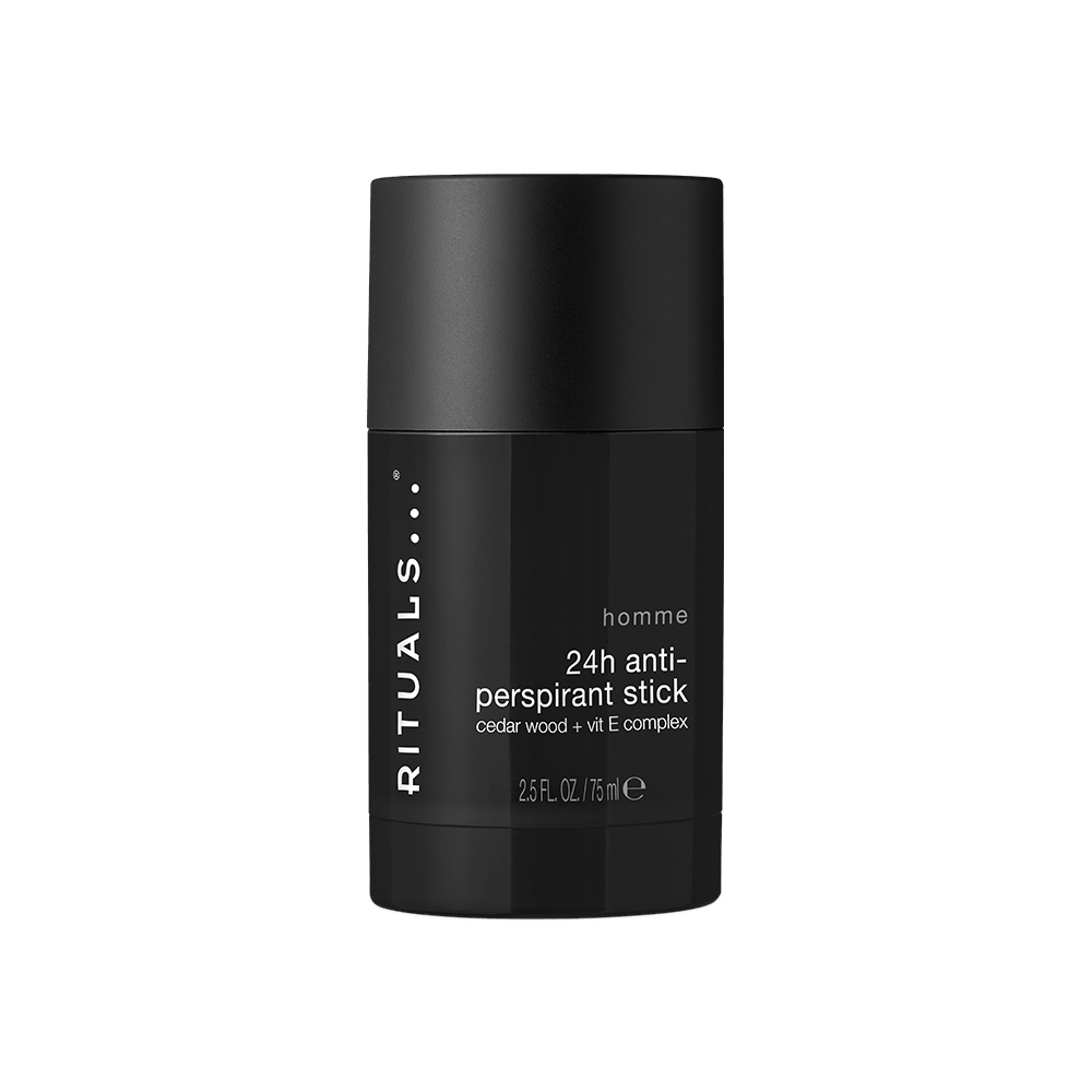 8719134163414 Rituals Homme 24H Anti-Perspirant Stick Cedar Wood + Vit E Complex 75 ml - PARC-RI-707-01