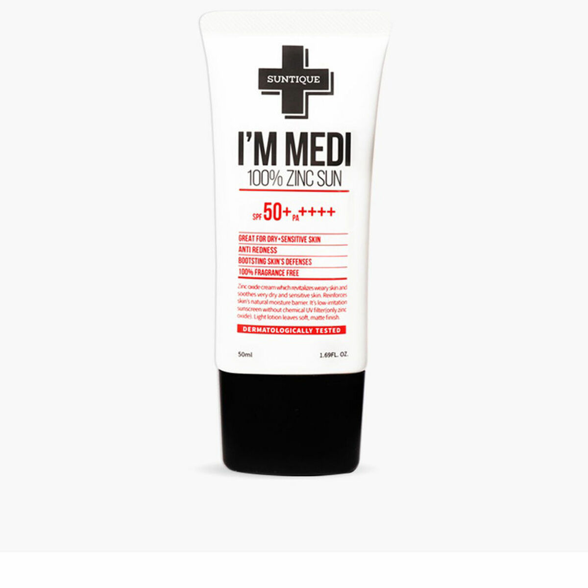 8809548590460 SUNTIQUE I'M MEDI 100% zinc sun SPF50+ 50 ml - NVA8590460