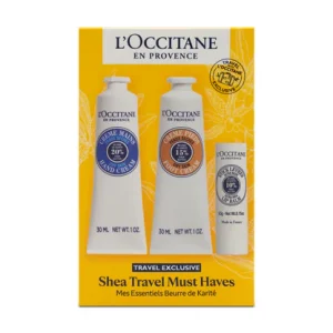 L'Occitane Shea Travel Must-Haves Set Hand Cream 30ml / Foot Cream 30ml / Lip Balm 4,5gr   set x 160 ml