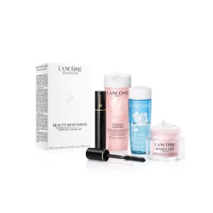 Lancome Hydra Zen Must-Haves Set Tonique 15ml/Make-Up Remover 30ml/Cream SPF15 15ml/Mascara Black 2ml