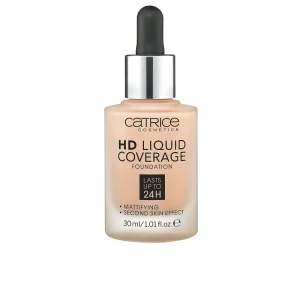 CATRICE HD LIQUID COVERAGE FOUNDATION lasts up to 24h #020-rose beig