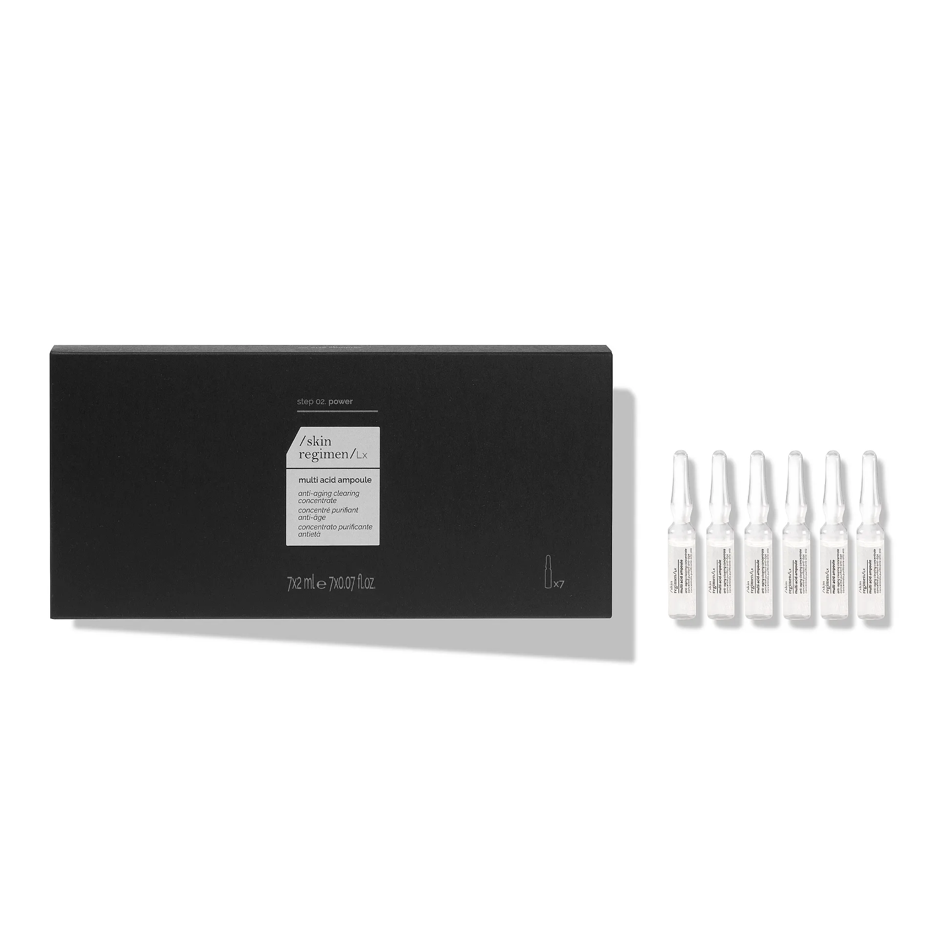 8004608519805 Comfort Zone Skin Regimen Lx Multi Acid Ampoule 7 x 2 ml set x 14 ml - PARB-21-427-00