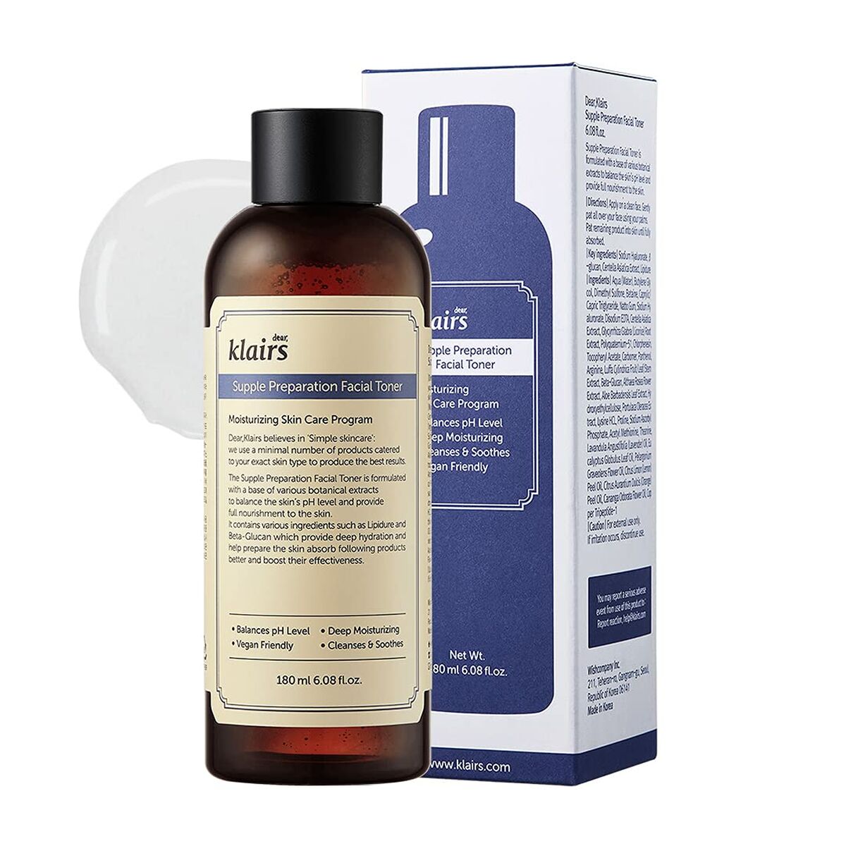 8809115025012 KLAIRS SUPPLE PREPARATION facial toner 180 ml - NVA5025012