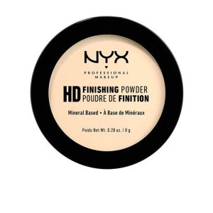 NYX PROFESSIONAL MAKE UP HD FINISHING POWDER mineral based #banana 8 gr