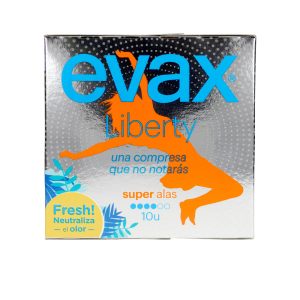 EVAX LIBERTY compresas super alas 10 uds
