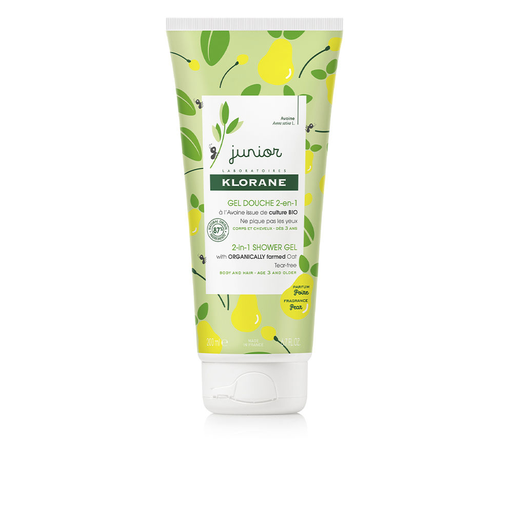 127077.jpg KLORANE JUNIOR bath gel hair&body #pear 200 ml - NVA0206784