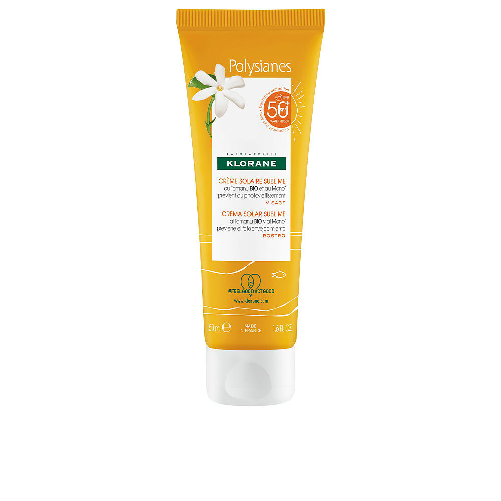 172581.jpg KLORANE MONOÏ Y TAMANU BIO sublime sun cream SPF50+ 50 ml - NVA0150636