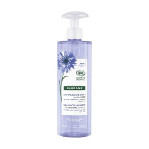 KLORANE CORNFLOWER BIO makeup remover micellar water 400 ml