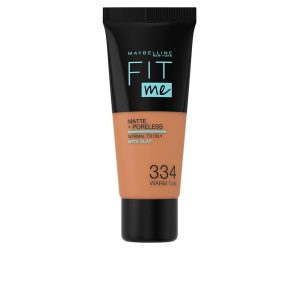 MAYBELLINE FIT ME! MATTE+PORELESS foundation #334-warm tan 30 ml