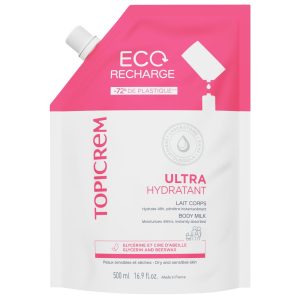 TOPICREM UH ultra moisturizing body milk refill 500 ml
