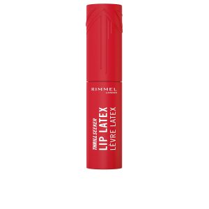RIMMEL LONDON THRILL SEEKER LIP LATEX lip gloss #400-Rimmel Red 6 ml