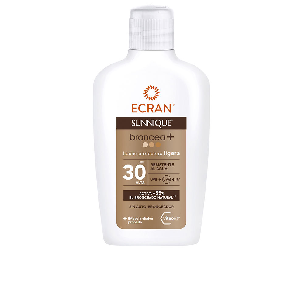 204523.jpg ECRAN ECRAN SUNNIQUE BRONZE+ milk SPF30 200 ml - NVA5008830