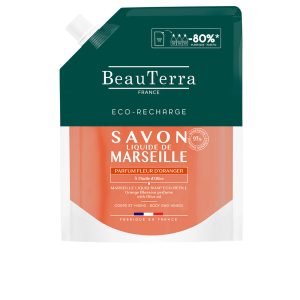 BEAUTERRA MARSEILLE orange blossom soap refill 900 ml