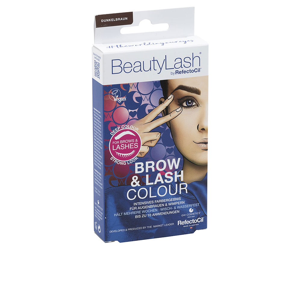 208330.jpg REFECTOCIL BEAUTYLASH BROW & LASH COLOUR eyebrow and eyelash tint kit #Dark Brown 1 unit - NVA7907671