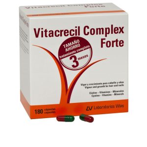 VITACRECIL COMPLEX VITACRECIL COMPLEX FORTE hair and nails capsules 180 units