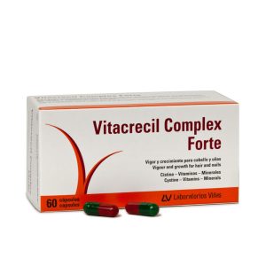 VITACRECIL COMPLEX VITACRECIL COMPLEX FORTE hair and nails capsules 60 units
