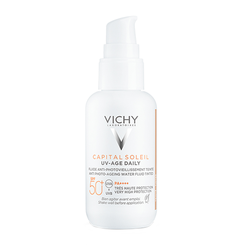 3337875915885.jpg VICHY CAPITAL SOLEIL UV-AGE DAILY tinted protective fluid SPF50+ #Medium 40 ml - NVA5915885
