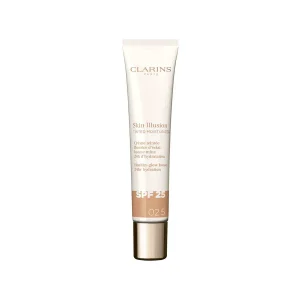 CLARINS SKIN ILLUSION TINTED MOISTURIZER anti-aging tinted glow treatment SPF 25 #02.5 40 ml