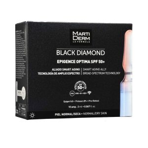 MARTIDERM BLACK DIAMOND EPIGENCE OPTIMA ampoules for normal-dry skin SPF50+ 10 x 2 ml