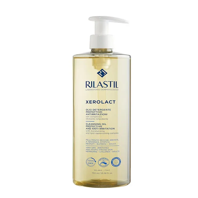 8055510249205 RILASTIL XEROLACT cleansing oil 1000 ml - NVA0249205