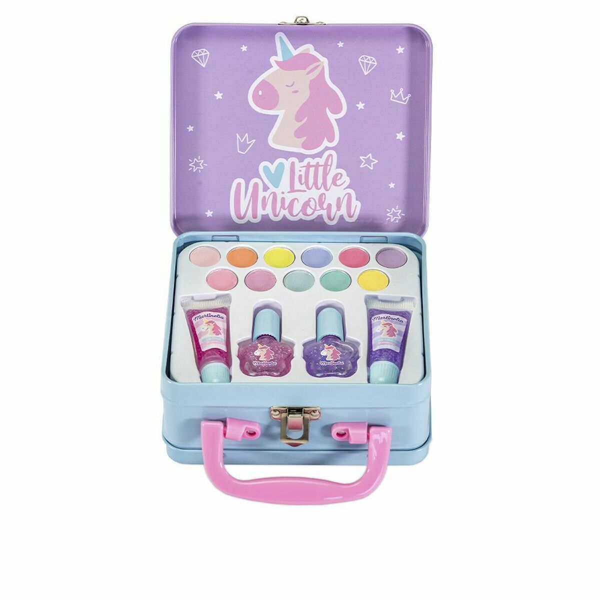 8436591923572 MARTINELIA UNICORN MEDIUM TIN CASE set 15 pz - NVA1923572