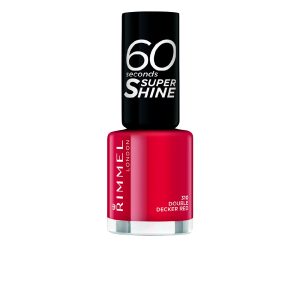 RIMMEL LONDON 60 SECONDS SUPER SHINE nail polish #310-double decker red 8 ml