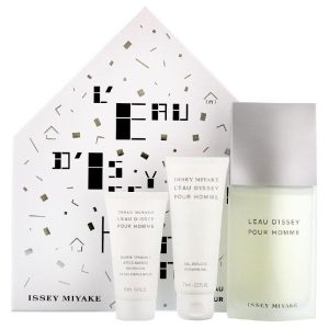 Issey Miyake L'Eau d'Issey M Set - EdT 125 ml + a/s balm 50 ml + sh/gel 50 ml