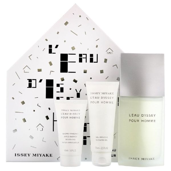 3423222106492 Issey Miyake L'Eau d'Issey M Set - EdT 125 ml + a/s balm 50 ml + sh/gel 50 ml - LB1910603