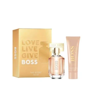 Hugo Boss The Scent For Her Giftset Edp Spray 30ml/Body Lotion 50ml  set x 80 ml