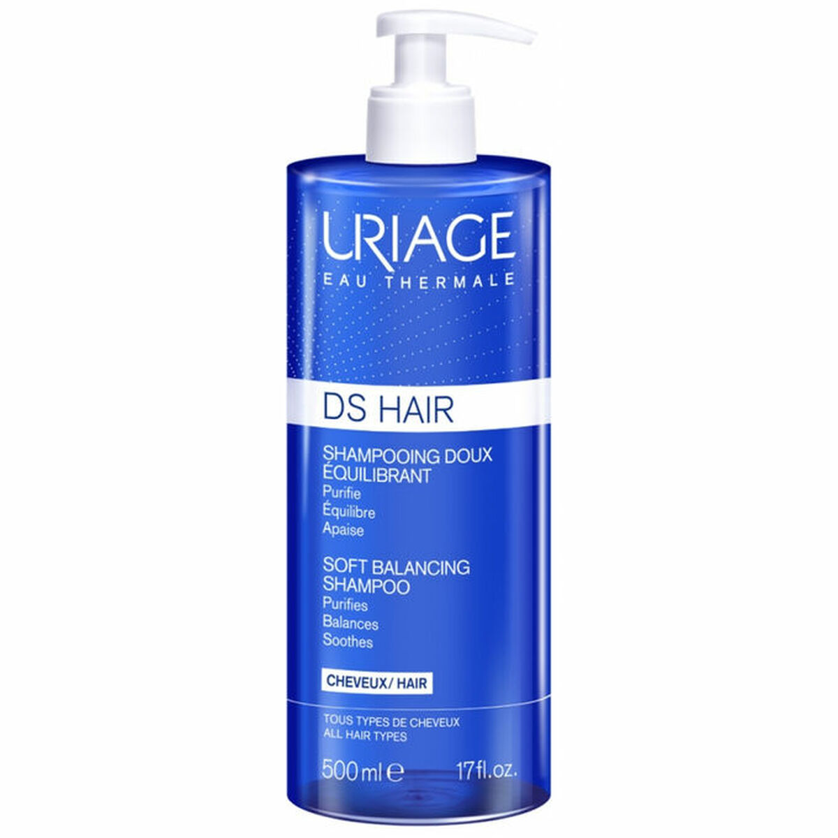 3661434011962.jpg Uriage DS Hair Soft Balancing Shampoo 500 ml - NVA4011962