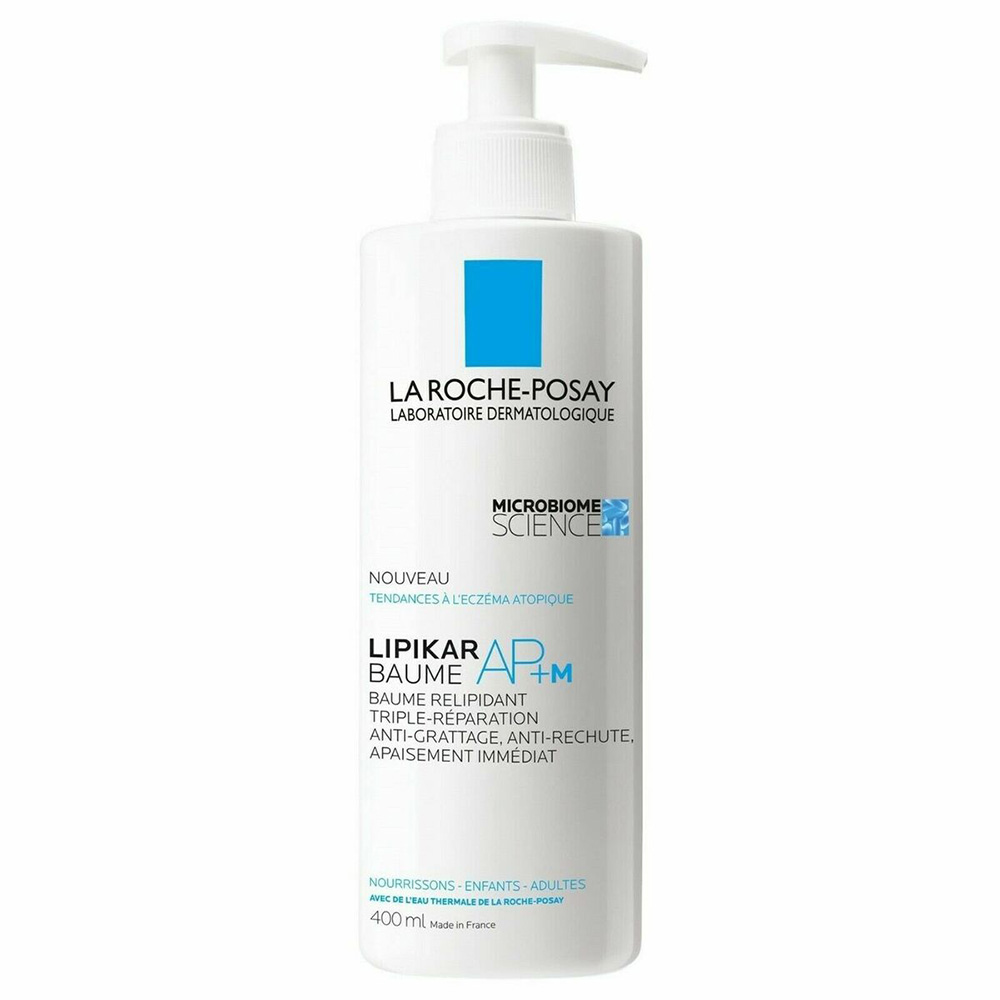 1 LA ROCHE POSAY LIPIKAR BAUME LIGHT AP+M triple action repair balm 400 ml - NVA5930338