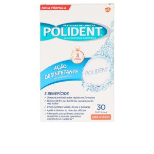 POLIDENT PASTILLAS ORIGINALES limpiadoras 30 uds