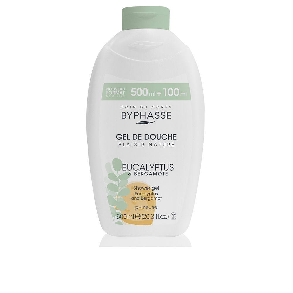 190932.jpg BYPHASSE EUCALYPTUS & BERGAMOTE shower gel 600 ml - NVA7095773