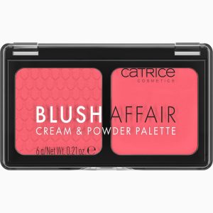 CATRICE BLUSH AFFAIR blush palette in powder and cream #010-Stunning Strawberry 6 gr