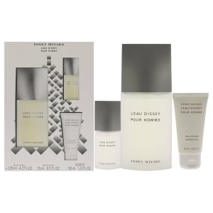 ISSEY MIYAKE L'EAU D'ISSEY POUR HOMME 3 pc CASE