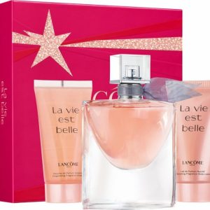 Lancome La Vie Est Belle Giftset Edp Spray 30ml/Shower Gel 50ml/Body Lotion 50ml   set x 130 ml