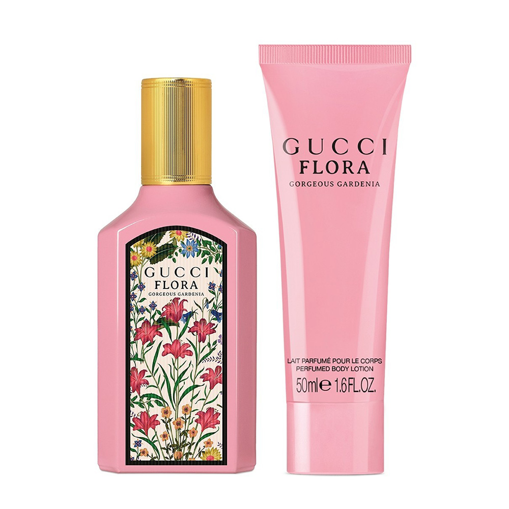 3616305278296_1 Gucci Flora Gorgeous Gardenia Giftset Edp Spray 50ml/Body Lotion 50ml set x 100 ml - PARB-26-993-00