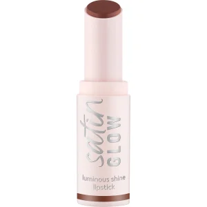ESSENCE SATIN GLOW luminous shine lipstick #06-Deja-brew 3.5 gr
