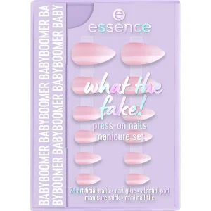 ESSENCE WHAT THE FAKE! Fake Nails Set #03 - Babyboomer 6 pcs