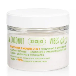 ZIAJA COCONUT & ORANGE VIBES body scrub and mousse 2 in 1 270 ml