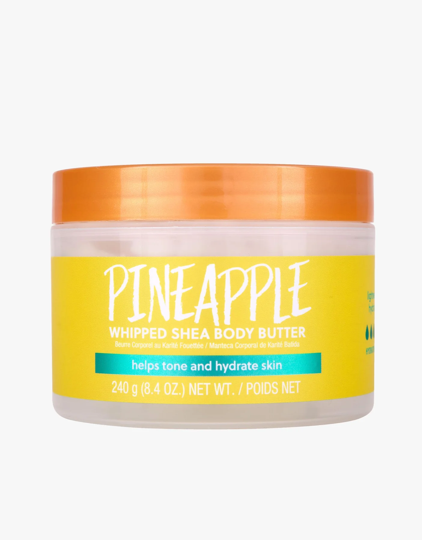 0075371015090 Tree Hut Pineapple Whipped Shea Body Butter 240 g - PARB-15-979-00