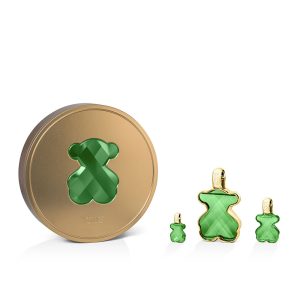 TOUS LOVEME THE EMERALD ELIXIR PARFUM CASE 3 pcs Eau de Parfum spray 90 ml + Eau de Parfum spray 15 ml + Eau de Parfum 4.5 ml