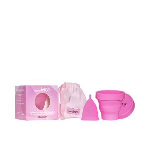 INCA MENSTRUAL CUP with sterilizer size S 1 unit